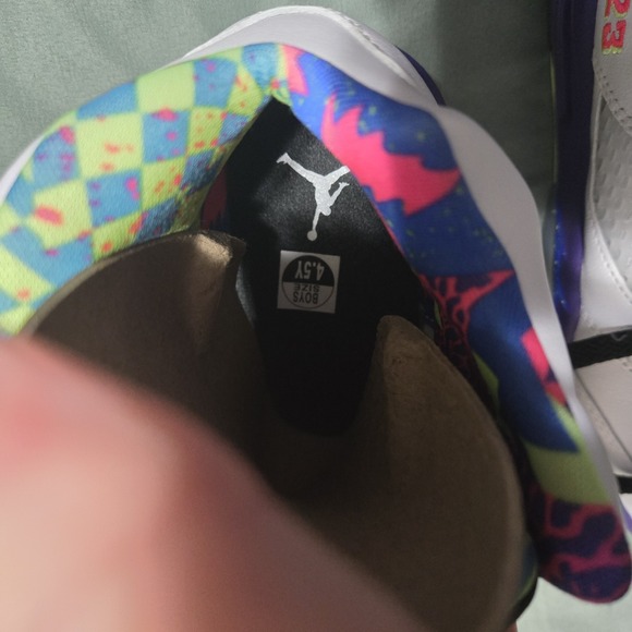 Jordan 5 Retro Alternate Bel-Air Size 4.5Y Has‎ Box EUC - Picture 9 of 10